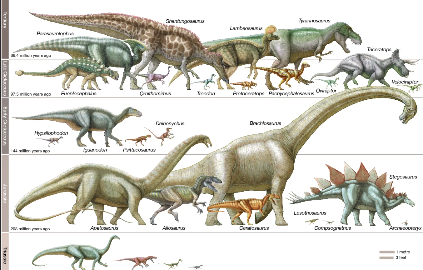 Dinosaurs_Grouped_ By_ Geologic _Interval